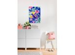 Leinwandbild KOMAR "Flower Kiss - Größe 40 x 60 cm", bunt (farbe bild(er): bunt), B:40cm, Holz, Papier, Bilder, Leinwandbild, Keilrahmenbild mi Echtholzrahmen