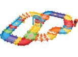 Spiel-Parkplatz VTECH "Tut Tut Baby Flitzer, Straßenset deluxe", bunt, Fahrzeug-Spielwelten, KinderB:1cm, Kunststoff, Spiel-Parkplatz, B:1cm