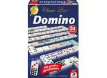 Spiel SCHMIDT SPIELE "Classic Line, Domino", bunt, Spiele, Kinder, Spiel, mit extra großen Spielsteinen