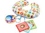 Greifspielzeug CHICCO "Animal Tummy Time", bunt, Greifspielzeug, BabyB:38cm H:10cm, Polyester, Greifspielzeug, Spielkissen, B:38cm H:10cm