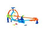Autorennbahn HOT WHEELS "Hot Wheels Stunt Tracks Turbo Looping Set", bunt, Autorennbahnen, KinderB:53cm H:38,1cm T:122cm, Kunststoff, Autorennbahn, B:53cm H:38,1cm T:122cm