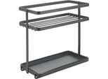 Gewürzregal METALTEX "Lva", schwarz, Regale, Gewürzregal, mit exclusiver TouchTherm Beschichtung