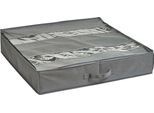 Organizer ZELLER PRESENT "Schuhe", grau, B:60cm H:13cm T:60cm, Vlies, Aufbewahrungsboxen, Organizer, Aufbewahrungsbox