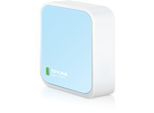 TP-LINK WLAN-Router "Tragbarer 300Mbit/s-WLAN-Nano-Router", weiß, B:11cm H:7,5cm T:11cm, Router, WLAN-Router