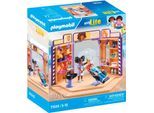 Konstruktions-Spielset PLAYMOBIL "Friseursalon (71535), My Life", bunt, Spielbausteine, Kinder, Kunststoff, Konstruktions-Spielset, Made in Europe