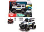 RC-Auto DICKIE TOYS "RC Suzuki Jimny Police, RTR", silber (silber, blau), Fernlenkfahrzeuge, Kinder, RC-Auto, mit Licht und Sound