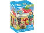 Konstruktions-Spielset PLAYMOBIL "Marmeladenstand (71445), Country", bunt, Spielbausteine, Kinder, Kunststoff, Konstruktions-Spielset, teilweise aus recyceltem Material; Made in Europe