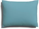 Kissenbezug SCHLAFGUT "EASY JERSEY Kissenhülle 100% Baumwolle, weicher Edel-Jersey, bügelfrei", blau (petrol mid), B:70cm L:90cm, Jersey, Obermaterial: 100% Baumwolle, Kissenbezüge, Kissenbezug, mit farblich angepasstem Reißverschluss, pflegeleicht, formstabil