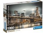 Puzzle CLEMENTONI "High Quality Collection Compact, New York Skyline", bunt, Puzzles, KinderB:70cm H:50cm, Pappe, Motiv, Puzzle, Made in Europe, B:70cm H:50cm