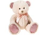 Kuscheltier HEUNEC "Bär Taupie, 23 cm", grau (taupe), Plüschfiguren, KinderH:23cm, Plüsch, Kuscheltier, H:23cm
