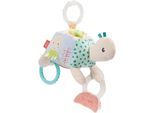 Greifspielzeug FEHN "Meereskinder, Activity-Schildkröte", bunt, Greifspielzeug, BabyH:18cm, Greifspielzeug, inklusive Befestigungsring, H:18cm