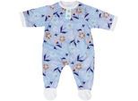 Puppenkleidung BABY BORN "Strampler Blau 43 cm", bunt, Puppenkleidung, Baby, Puppenkleidung