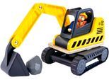 Spielzeug-Bagger HAPE "Bagger", bunt, Spielzeugfahrzeuge, KinderB:28cm H:18,5cm T:14,5cm, Spielzeug-Bagger, B:28cm H:18,5cm T:14,5cm