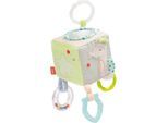 Greifspielzeug FEHN "Meereskinder, Activity-Würfel", bunt, Greifspielzeug, BabyB:10cm L:10cm, Greifspielzeug, inklusive Befestigungsring, B:10cm L:10cm