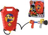 Wasserpistole SIMBA "Feuerwehrmann Sam, Tankrucksack", bunt, Spielzeugwaffen, Kinder, Wasserpistole