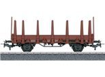 Güterwagen MÄRKLIN "Märklin Start up - Rungenwagen - 4459", braun, Modelleisenbahn-Fahrzeuge, KinderB:3,5cm H:5cm L:11,5cm, Kunststoff, Metall, Güterwagen, Made in Europe, B:3,5cm H:5cm L:11,5cm