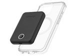 OTTERBOX Powerbank "Wireless PowerBank für MagSafe 5K MAH (7.5W)", schwarz, 3,7 V 5.000mAh, Akkumulatoren, Powerbank