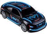 RC-Auto HAPPY PEOPLE "Neon Spear", schwarz, Fernlenkfahrzeuge, KinderB:8cm H:6cm, Kunststoff, RC-Auto, mit Fernbedienung und Leuchtfunktion, B:8cm H:6cm