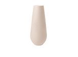 Dekovase VILLEROY & BOCH "Vase Manufacture Collier 26 cm", beige, Vasen, Dekovase