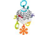 Greifspielzeug FEHN "Activity-Würfel Raupe", bunt, Greifspielzeug, BabyB:10cm H:10cm L:10cm, Softvelour, Greifspielzeug, B:10cm H:10cm L:10cm