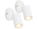 BRILONER LEUCHTEN LED Wandstrahler "TIB 2386026", weiß, Leuchten, LED Wandstrahler