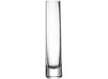 Dekovase LEONARDO "NOVARA", transparent (klar), B:5,2cm H:24cm T:5,2cm Ø:5,2cm, Kalk-Natron Glas, Vasen, Dekovase