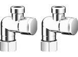 Wasserfilter SCHOCK "Partikelfilter SF-100 / 2 Stück für Hochdruck Armaturen", silber (silberfarben), B:16cm H:20cm T:15cm, Filterkartuschen, Wasserfilter, als zusätzlicher Schutz für Kartusche und Perlator der Armatur