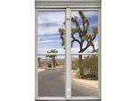 Wandsticker QUEENCE "Landstraße", grau, B:40cm H:60cm T:0,1cm, Wandtattoos, Wandsticker, Wandsticker, Wandbild, selbstklebend, 3D, Fenster