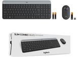 LOGITECH Tastatur "920-009204", schwarz, B:3,5cm H:15cm T:45,5cm, Tastaturen, Tastatur