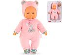 Babypuppe COROLLE "Mon Doudou, Sweetheart, rosa Bär", rosa, Puppen, Baby, Babypuppe, mit Vanilleduft