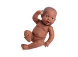 Babypuppe BAYER "Newborn Baby Black Girl", braun, Puppen, Baby, Babypuppe