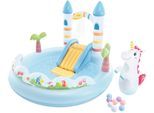 Planschbecken INTEX "Playcenter Unicorn Castle", bunt, B:178cm H:127cm L:196cm, 6-phtalafreies PVC, Planschbecken, Planschbecken