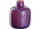 Dekovase LEONARDO "Vase FILO COLORI", pink, B:13cm H:16cm T:13cm, Glas, Vasen, Dekovase