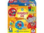 Spielesammlung SCHMIDT SPIELE "Benjamin Blümchen, Party-Spaß mit Törööö", bunt, Spiele, KinderB:29,5cm H:7,8cm T:29,5cm, Spielesammlung, B:29,5cm H:7,8cm T:29,5cm