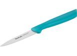 Schälmesser TEFAL "Colorfood", blau, edelstahl, Klingenlänge 8cm, Edelstahl, Kunststoff, Kochmesser, Schälmesser, 8 cm, Klinge aus deutschem Edelstahl, ergonomischer Griff