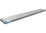 Teleskop-Bohle KRAUSE "Teleboard", grau (aluminiumfarben), B:29cm H:6cm, Aluminium, Gerüststege, Teleskop-Bohle