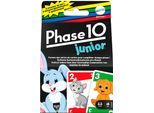 Spiel MATTEL GAMES "Phase 10, Junior", bunt, Spiele, Kinder, Papier, Spiel