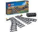 Konstruktionsspielsteine LEGO "Switch Tracks (60238), LEGO City", grau, Spielbausteine, Kinder, Kunststoff, Konstruktionsspielsteine, Made in Europe
