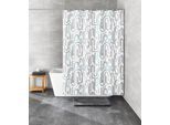Duschvorhang KLEINE WOLKE "» Vision«", grau, B:180cm H:200cm, Polyester, Duschvorhänge, Duschvorhang