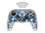 Gamepad "Afterglow", transparent (transpare), B:16,7cm H:15,5cm T:7,3cm, PDP - PERFORMANCE DESIGNED PRODUCTS, Spielecontroller, Gamepad