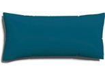Kissenbezug SCHLAFGUT "EASY JERSEY Kissenhülle 100% Baumwolle, weicher Edel-Jersey, bügelfrei", blau (petrol deep), B:40cm L:80cm, Jersey, Obermaterial: 100% Baumwolle, Kissenbezüge, Kissenbezug, mit farblich angepasstem Reißverschluss, pflegeleicht, formstabil