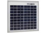 Solarmodul PHAESUN "Sun Plus 5", silber (silberfarben), Solarmodule, Solarmodul, 12 VDC, IP65 Schutz