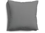 Kissenbezug SCHLAFGUT "EASY JERSEY Kissenhülle 100% Baumwolle, weicher Edel-Jersey, bügelfrei", grau (grau mid), B:40cm L:40cm, Jersey, Obermaterial: 100% Baumwolle, Kissenbezüge, Kissenbezug, mit farblich angepasstem Reißverschluss, pflegeleicht, formstabil
