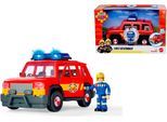 Spielzeug-Feuerwehr SIMBA "Sam First Responder Fahrzeug", rot, Spielzeugfahrzeuge, KinderB:19cm, Kunststoff, Spielzeug-Feuerwehr, mit Licht und Sound, B:19cm