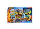 Autorennbahn HOT WHEELS "Hot Wheels City Shark Beach", bunt, Autorennbahnen, KinderB:46cm H:12cm T:35,5cm, Kunststoff, Autorennbahn, B:46cm H:12cm T:35,5cm