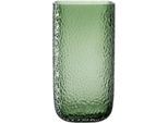 Dekovase LEONARDO "Vase MARTELLO", grün, B:15cm H:29cm T:15cm, Glas, Vasen, Dekovase