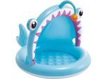 Planschbecken INTEX "ANGLER FISH BABY POOL", bunt, B:102cm H:86cm L:127cm, 6-phtalafreies PVC, Planschbecken, Planschbecken, 127x102x86 cm, 45 l