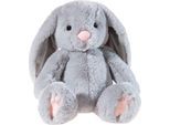 Kuscheltier HEUNEC "Hasilein mit Schlappohren", grau, Plüschfiguren, KinderH:25cm, Kuscheltier, H:25cm