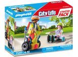 Konstruktions-Spielset PLAYMOBIL "Starter Pack, Rettung mit Balance-Racer (71257), My City Life", bunt, Spielbausteine, Kinder, Kunststoff, Konstruktions-Spielset, Made in Europe