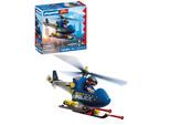 Konstruktions-Spielset PLAYMOBIL "Polizeihelikopter (72080), City Action", bunt, Spielbausteine, Kinder, Kunststoff, Konstruktions-Spielset, Made in Europe